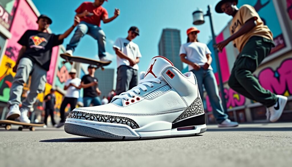 découvrez l'air jordan 3 'white cement reimagined', la dernière icône du streetwear en 2025. avec son design audacieux et son héritage intemporel, cette sneaker redéfinit le style urbain. ne manquez pas cette fusion parfaite entre mode et performance.