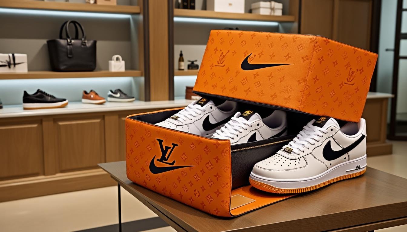 découvrez la rencontre emblématique de l'élégance et du sport avec la collaboration révolutionnaire entre louis vuitton et nike sur les air force 1 en 2025. ne manquez pas cette fusion unique de style et d'innovation.