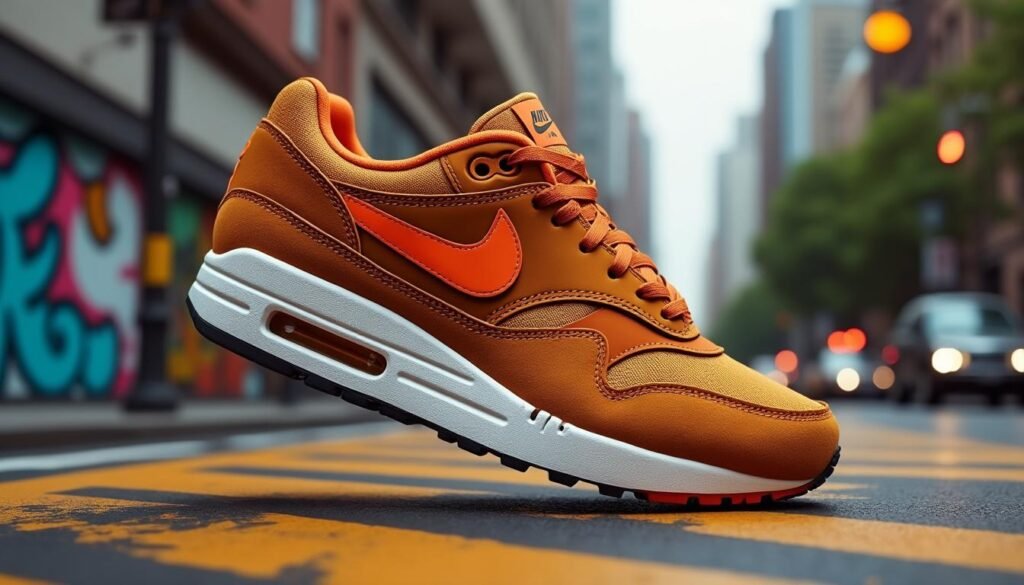 découvrez la patta x nike air max 1 'monarch', une collaboration tendance lancée en 2021. plongez dans l'univers du streetwear avec ce modèle iconique alliant style, confort et un design unique qui met en valeur l'esprit créatif de patta et l'héritage sportif de nike.