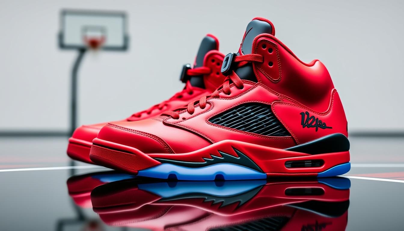 découvrez l'histoire fascinante des jordan 5 fire red, une icône intemporelle du monde des sneakers. retour sur le design emblématique, l'impact culturel et l'héritage durable de cette chaussure légendaire, synonyme de style et d'authenticité.