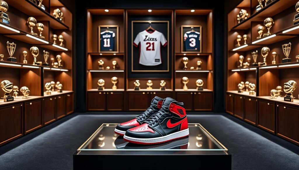 découvrez la collaboration exclusive entre trophy room et air jordan 1, une fusion révolutionnaire qui combine style, élégance et performance. plongez dans l'univers de cette alliance prestigieuse qui fait sensation parmi les amateurs de sneakers et les collectionneurs.