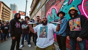découvrez la collaboration exclusive entre action bronson et new balance pour le lancement de la 990v6. un mélange parfait de style et de performance, cette nouvelle chaussure allie l'esthétique audacieuse d'action bronson à l'innovation de new balance. ne manquez pas cette fusion unique dans l'univers de la sneaker!
