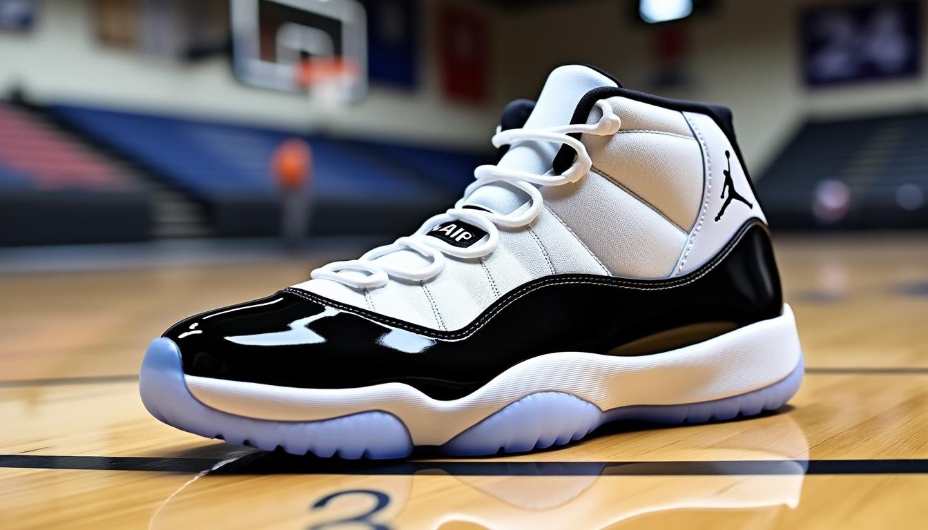 découvrez l'air jordan 11, la sneaker en cuir verni qui a bouleversé l'univers de la mode sneakers. alliant style iconique et performances exceptionnelles, cette chaussure emblématique est un must-have pour les passionnés de basketball et de sneakers.
