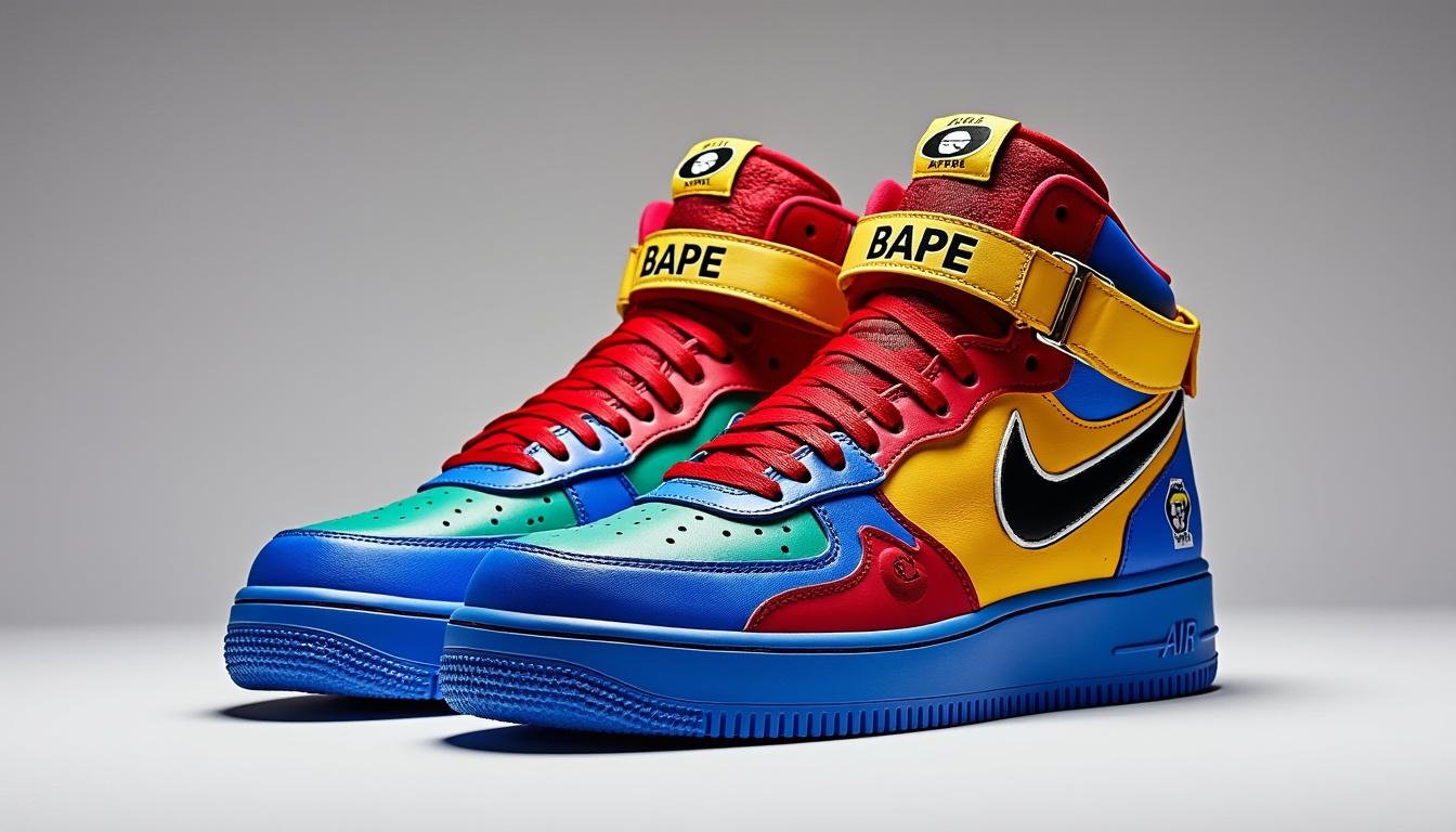 découvrez la bape sta, la sneaker streetwear japonaise qui révolutionne les tendances et s'impose comme un concurrent redoutable aux classiques nike. alliant style audacieux et confort inégalé, cette paire unique est un incontournable pour les passionnés de mode urbaine.