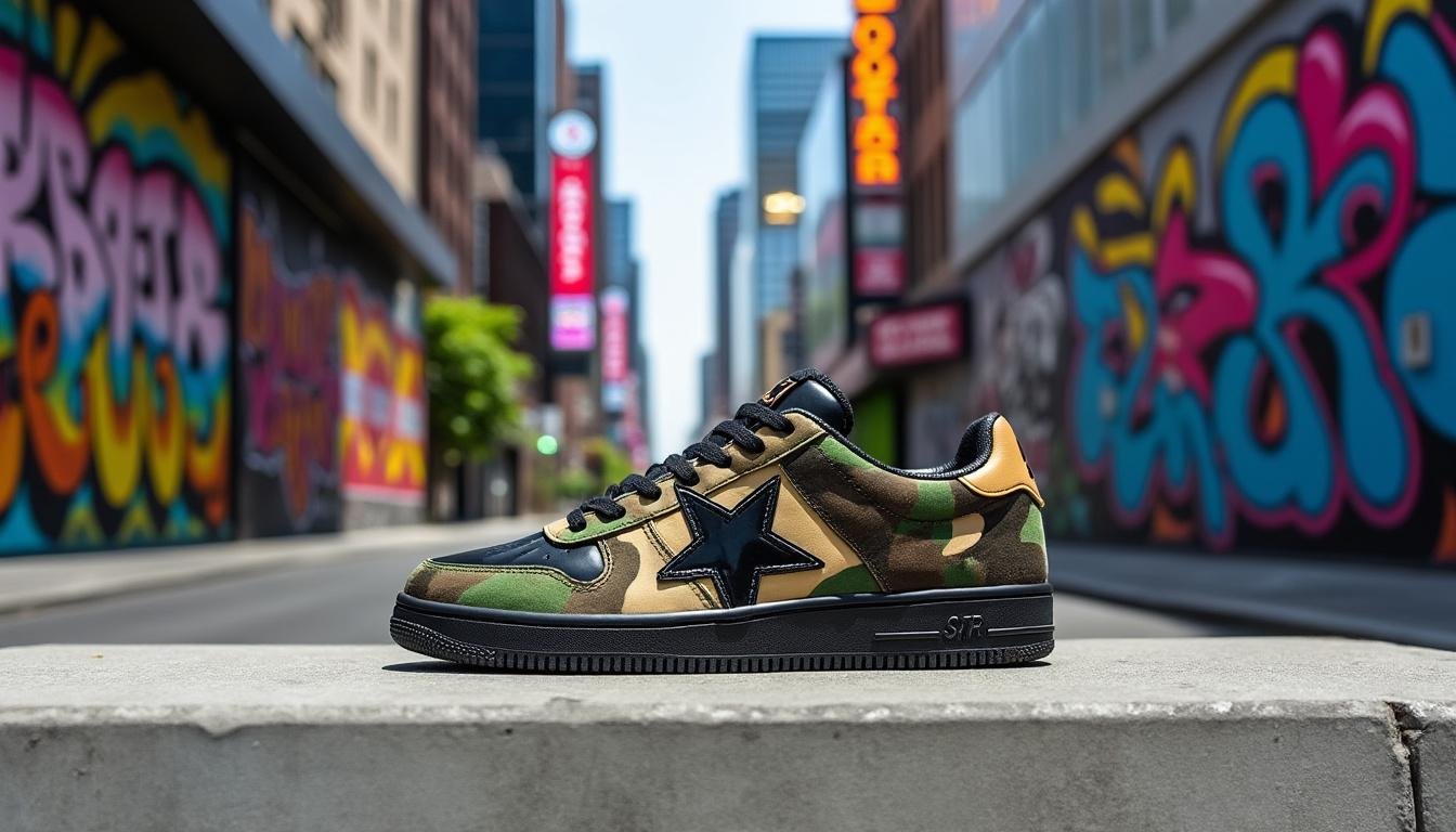découvrez la bape sta, la sneaker emblématique du streetwear japonais qui bouscule les codes des classiques nike. alliant style audacieux et héritage culturel, la bape sta est devenue un incontournable pour les amateurs de mode urbaine.