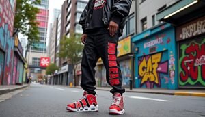 découvrez la nike air more uptempo, la sneaker emblématique à la silhouette xxl qui a marqué l'histoire du streetwear. portée par le légendaire scottie pippen, cette chaussure allie confort et style audacieux pour un look urbain inégalé. adoptez le phénomène culte et démarquez-vous avec ces sneakers iconiques.