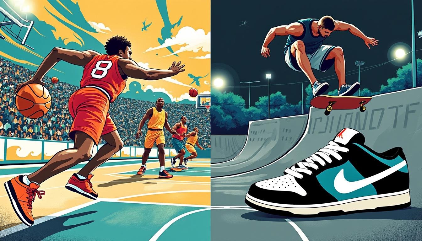 découvrez l'ascension des nike dunk, une silhouette culte qui a su conquérir à la fois les parquets de la nba et les trottoirs des skateurs. plongez dans l'histoire fascinante de ce sneaker emblématique et son impact sur la culture urbaine.