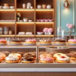 laissez-vous tenter par les saveurs uniques de la maison du donut : un assortiment de donuts gourmands, préparés avec passion et des ingrédients de qualité pour une expérience sucrée inoubliable !
