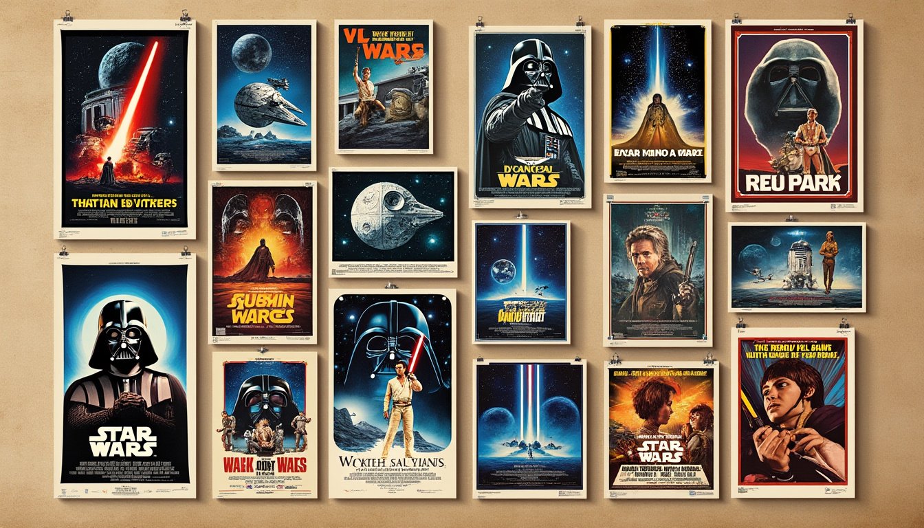 plongez dans l'univers star wars avec notre sélection des plus belles affiches à collectionner. trouvez des posters uniques pour compléter votre collection et décorer votre intérieur avec vos héros préférés !