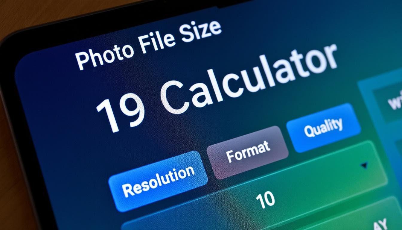estimez rapidement et simplement la taille et le poids de vos photos en mo et go avec simulation poids photo sur pcpourlesnuls.com.